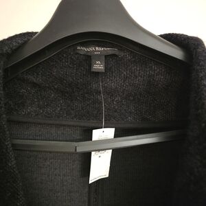 Banana Republic Black Knit Sweater XL